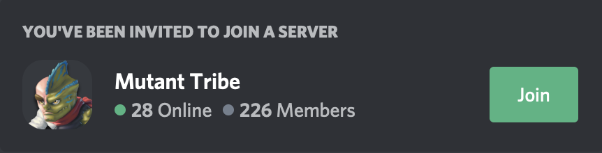 Join Mutant Tribe Discord Server